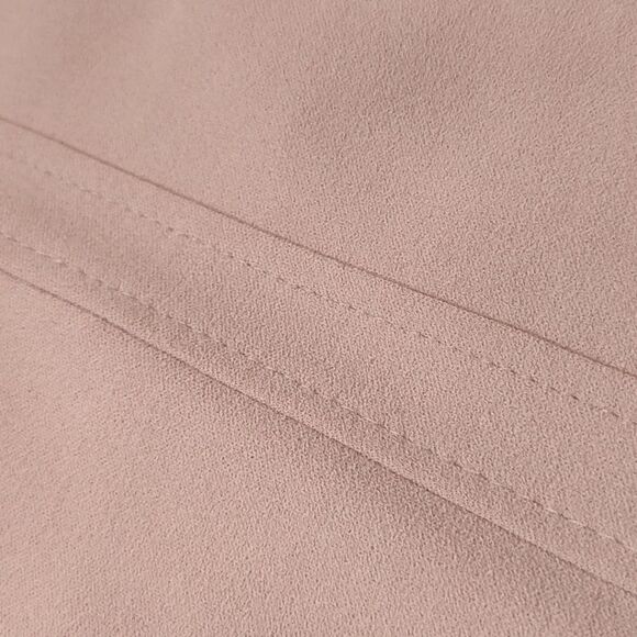 Zara Top Stitched Pale Pink Off The Shoulder Midi Dress US XS BNWT - Picture 11 of 11